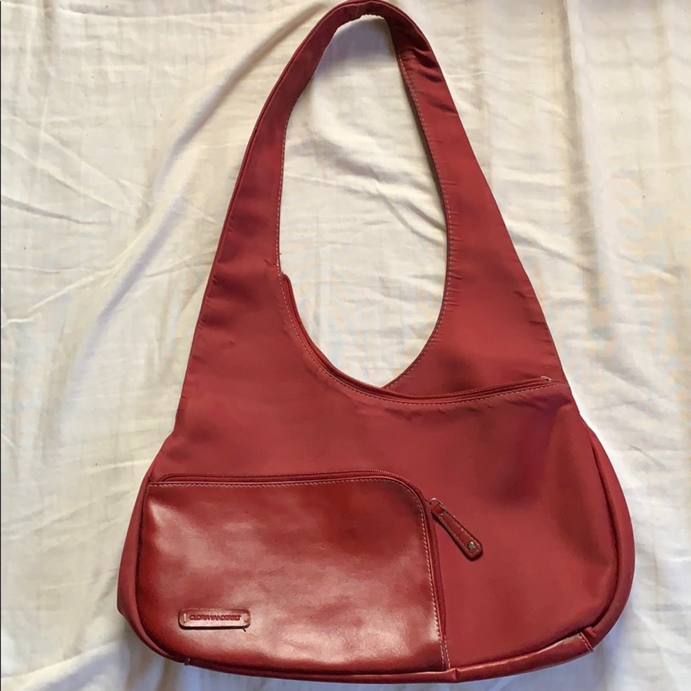 Gloria vanderbilt red purse
